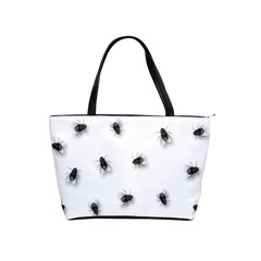 Flies Shoulder Handbags by Valentinaart