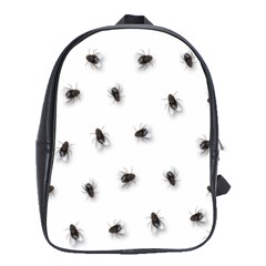 Flies School Bags(large)  by Valentinaart