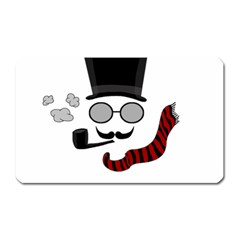 Invisible Man Magnet (rectangular) by Valentinaart