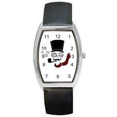 Invisible Man Barrel Style Metal Watch