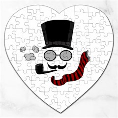 Invisible Man Jigsaw Puzzle (heart)