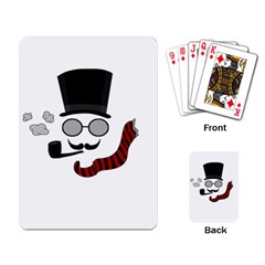 Invisible Man Playing Card by Valentinaart