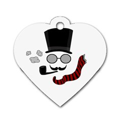 Invisible Man Dog Tag Heart (two Sides)