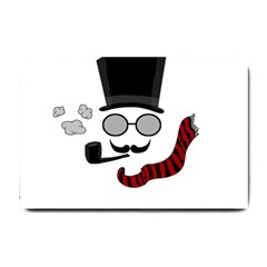 Invisible Man Small Doormat  by Valentinaart