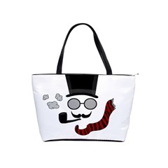 Invisible Man Shoulder Handbags by Valentinaart