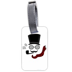 Invisible Man Luggage Tags (two Sides) by Valentinaart