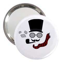 Invisible Man 3  Handbag Mirrors by Valentinaart