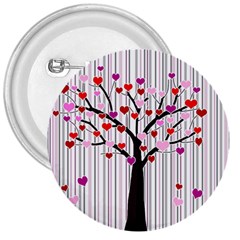 Valentine s Day Tree 3  Buttons by Valentinaart