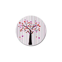 Valentine s Day Tree Golf Ball Marker