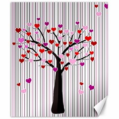 Valentine s Day Tree Canvas 20  X 24  