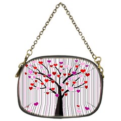 Valentine s Day Tree Chain Purses (one Side)  by Valentinaart