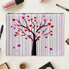 Valentine s Day Tree Cosmetic Bag (xl) by Valentinaart