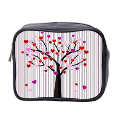 Valentine s Day Tree Mini Toiletries Bag 2-side