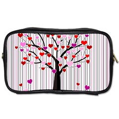 Valentine s Day Tree Toiletries Bags by Valentinaart