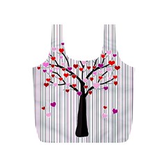 Valentine s Day Tree Full Print Recycle Bags (s) 