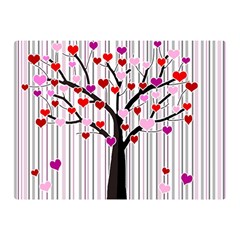 Valentine s Day Tree Double Sided Flano Blanket (mini) 