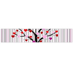 Valentine s Day Tree Flano Scarf (large)