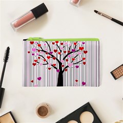 Valentine s Day Tree Cosmetic Bag (xs)