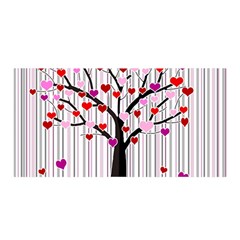 Valentine s Day Tree Satin Wrap