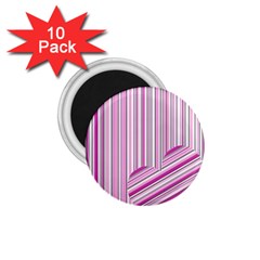 Pink Love Pattern 1 75  Magnets (10 Pack)  by Valentinaart