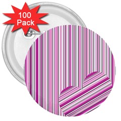 Pink Love Pattern 3  Buttons (100 Pack)  by Valentinaart