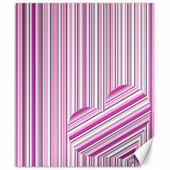 Pink Love Pattern Canvas 20  X 24  