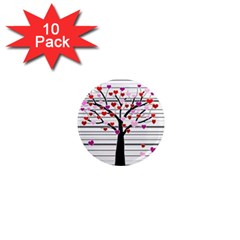 Love Tree 1  Mini Magnet (10 Pack) 