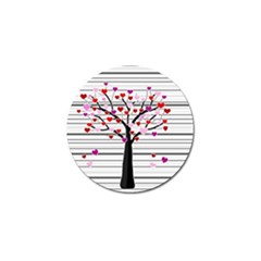 Love Tree Golf Ball Marker (4 Pack) by Valentinaart