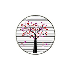 Love Tree Hat Clip Ball Marker (4 Pack) by Valentinaart