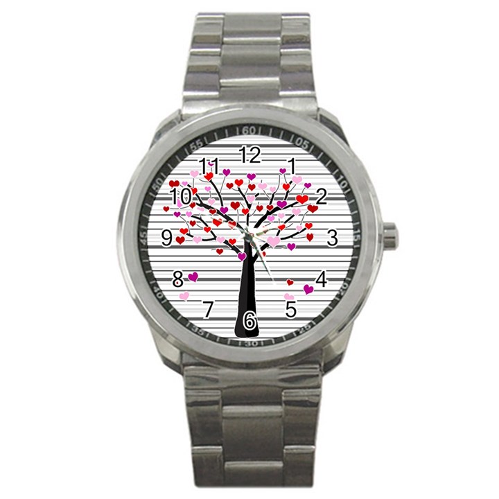 Love tree Sport Metal Watch