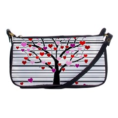 Love Tree Shoulder Clutch Bags by Valentinaart