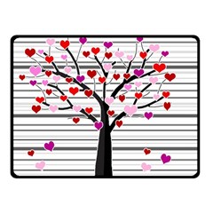 Love Tree Fleece Blanket (small)