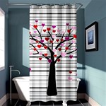 Love tree Shower Curtain 36  x 72  (Stall)  Curtain(36 X72 ) - 33.26 x66.24  Curtain(36 X72 )