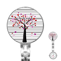 Love Tree Stainless Steel Nurses Watch