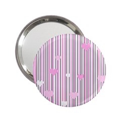 Pink Love 2 25  Handbag Mirrors