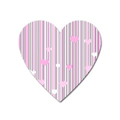 Pink Love Heart Magnet