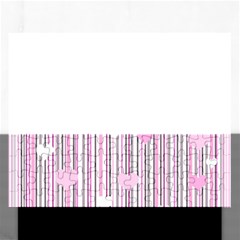 Pink Love Rectangular Jigsaw Puzzl