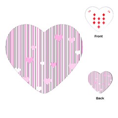 Pink Love Playing Cards (heart) 