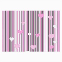 Pink Love Large Glasses Cloth (2-side)