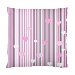 Pink Love Standard Cushion Case (one Side)