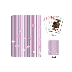 Pink Love Playing Cards (mini)  by Valentinaart