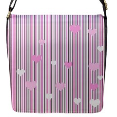 Pink Love Flap Messenger Bag (s)