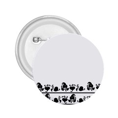 Simple Black And White Design 2 25  Buttons