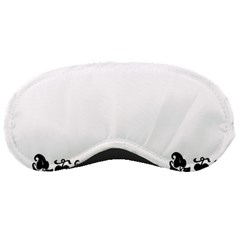 Simple Black And White Design Sleeping Masks