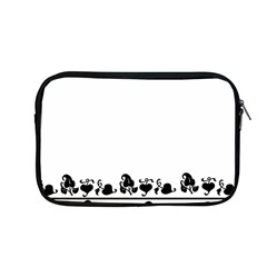 Simple Black And White Design Apple Macbook Pro 13  Zipper Case