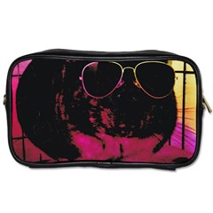 Maggie Chinchillin Version 2 Toiletries Bags by tigflea