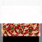 Pizza pattern Rectangular Jigsaw Puzzl Front