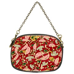 Pizza Pattern Chain Purses (one Side) 