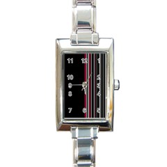 Elegant Style Rectangle Italian Charm Watch