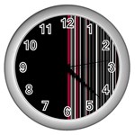 Elegant style Wall Clocks (Silver)  Front